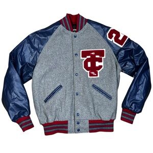 Vintage Wool Varsity Jacket M Track Cheer Letterman Collegiate Preppy Heritage